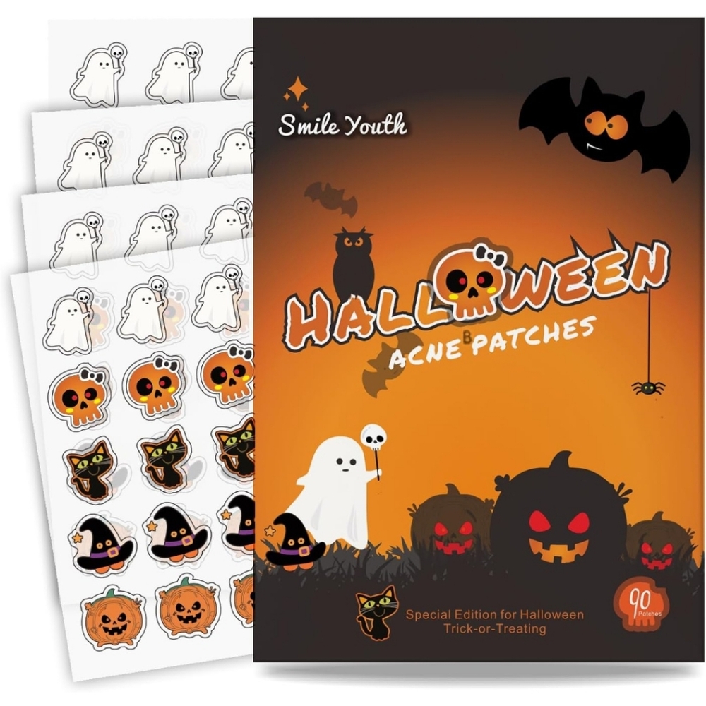 90 Halloween Acne Patches